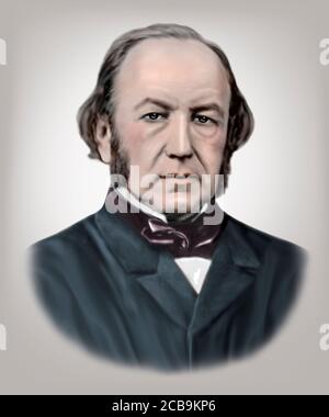 Claude Bernard 1813-1878 Französischer Physiologe Historiker Stockfoto