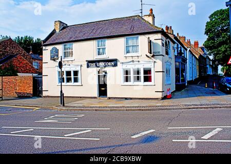 The Unicorn , Top House, High Street, Norton Village, Stockton on Tees, England Stockfoto