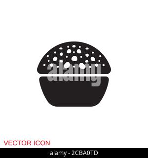 Brigadeiro-Symbolvektor. Brasilianische süße Brigadier Design Illustration. Stock Vektor