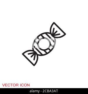 Süßwaren Symbol, Premium-Vektor-Illustration von Süßwaren Stock Vektor