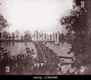 Manassas, Virginia, 1861-65. Früher Mathew B. Brady zugeschrieben. Stockfoto