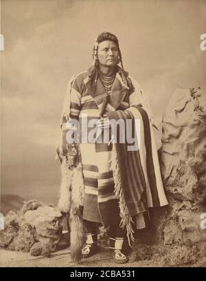Hinmat&#xf3;owyalahtq&#x2019;IT (Chief Joseph), 1879. Stockfoto