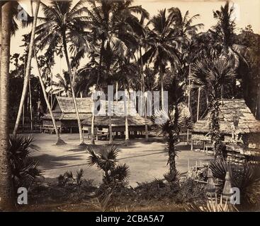 Bonzerie de la Grande Pagode, 1866. Stockfoto