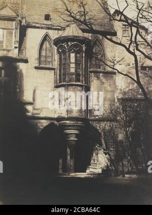 Hotel de Cluny, Paris, ca. 1851. Stockfoto