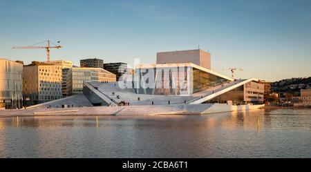 OPERNHAUS OSLO (2007) OSLO NORWEGEN Stockfoto