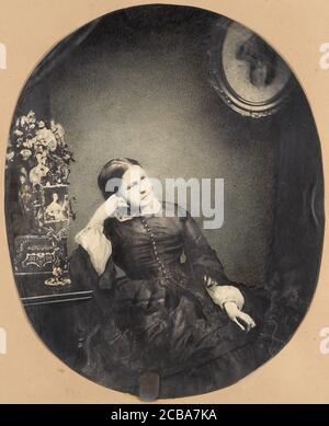 La fille de mon ami de Lille, 1856. Stockfoto
