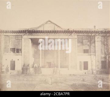 [Palast des Schahs, Teheran, Iran], 1840er-60er Jahre. Stockfoto