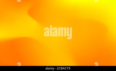 Banner Mit Geschwungenem Verlauf In Saftiger Orange. Frische Warme Sonnige Farben Dynamische Flüssigkeit Abstrakter Hintergrund. Gold Mesh Wallpapers Original Vektor Illustration Stock Vektor