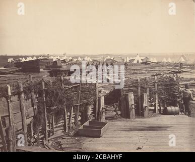 Festungen, Manassas, besetzt von 13. Messe, 1862. Stockfoto