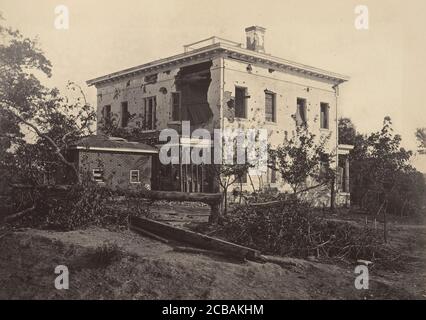 The Potter House, Atlanta, 1860er. Stockfoto