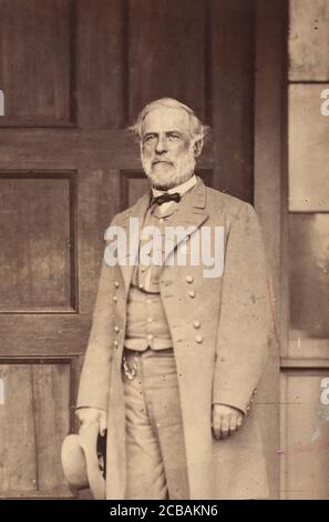 General Robert E. Lee, 1865. Stockfoto