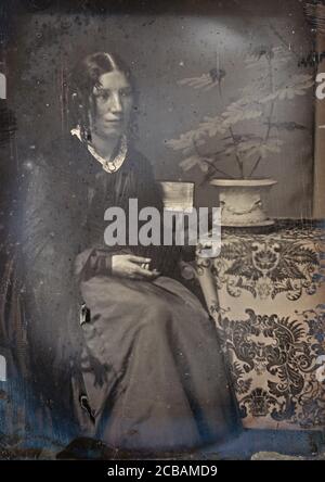 Harriet Beecher Stowe, 1850. Stockfoto