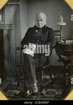 John Quincy Adams, ca. 1850. Stockfoto