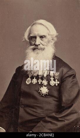 Samuel F. B. Morse, ca. 1870. Stockfoto