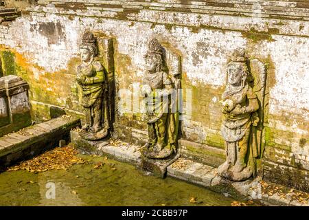 Goa Gajah Tempel in Bali, Indonesien Stockfoto