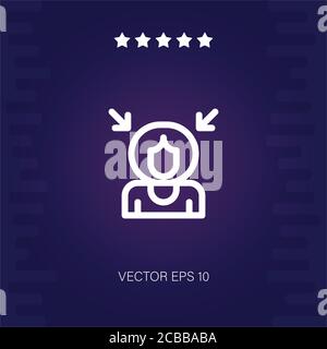 Druckvektor Symbol Moderne Illustration Stock Vektor