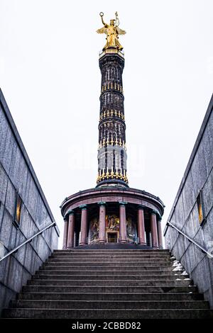 Siegessäule. Berlin, Deutschland. Stockfoto