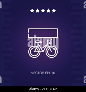 Kritische Vektor-Symbol moderne Illustration Stock Vektor