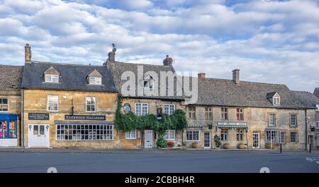 Die Cotswold Stadt Stow on the Wold Stockfoto
