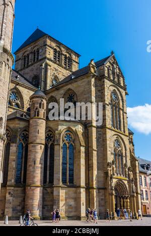 TRIER, 20. JULI 2020: Dom zu Trier Stockfoto