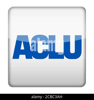 American Civil Liberties Union ACLU logo Stockfoto