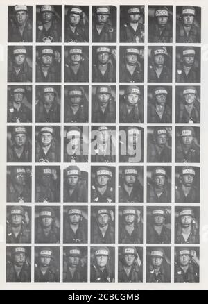 Vintage Jahrbuch Fotos 1970 U.S. Army Airborne School, Fort Benning, Georgia, USA Stockfoto