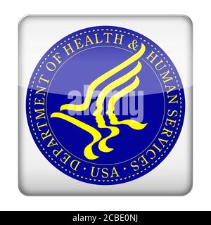 United States Department of Health and Human Services Stockfoto