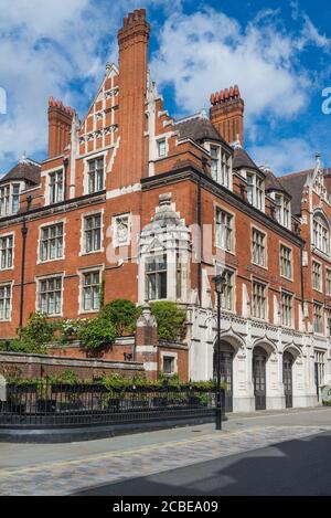 Das Chiltern Firehouse Hotel und Restaurant in Chiltern Street, Marylebone, London, England, Großbritannien Stockfoto