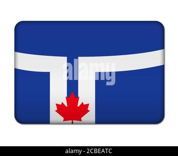 Toronto Flaggensymbol Stockfoto