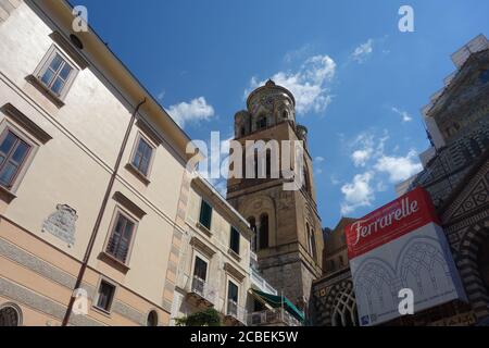 Amalfi Kathedrale in Kampanien, Italien Stockfoto