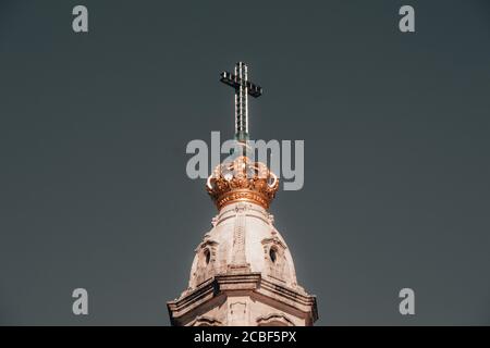 Hauptbasilika des Heiligtums von fatima in Fatima, Portugal Stockfoto