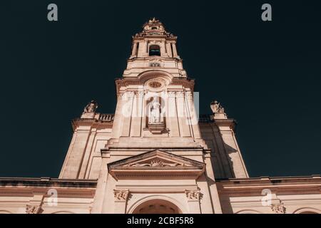 Hauptbasilika des Heiligtums von fatima in Fatima, Portugal Stockfoto