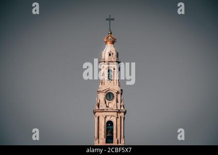 Hauptbasilika des Heiligtums von fatima in Fatima, Portugal Stockfoto