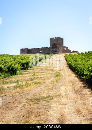 Schloss von Valongo, Alentejo, Portugal Stockfoto