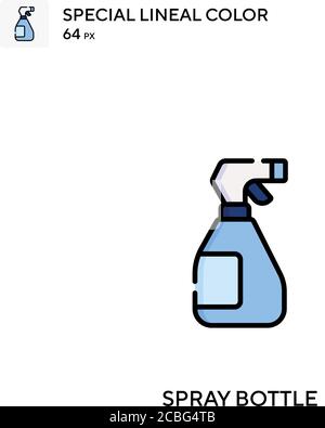 Einfaches Vektorsymbol für Sprühflasche. Symbole für Sprühflaschen für Ihr Geschäftsprojekt Stock Vektor