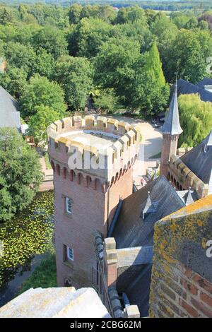 Moyland Castle in DeutschlandWasserschloss Stockfoto