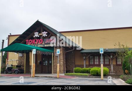 Houston, Texas/USA 03/25/2020: Tokyo Japan Sushi & Grill Buffet Restaurant außen in Houston, TX. Stockfoto