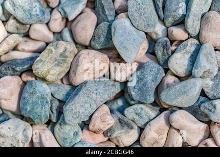 Kieselgraue Farben, nahtlose Textur Stockfoto