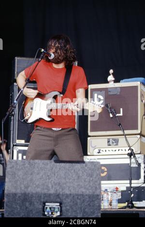 Biffy Clyro beim Reading Festival 2003, Reading, England, Großbritannien. Stockfoto