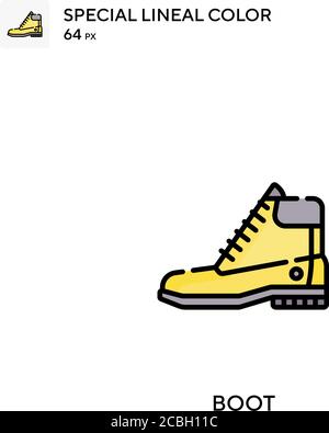 Spezielles lineales Farbvektorsymbol für Boot-Funktion. Startsymbole für Ihr Geschäftsprojekt Stock Vektor