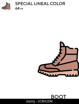 Spezielles lineales Farbvektorsymbol für Boot-Funktion. Startsymbole für Ihr Geschäftsprojekt Stock Vektor