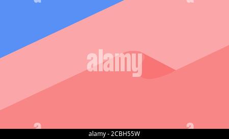 vektor-Illustration eines rosa und blauen abstrakten Hintergrund Stock Vektor