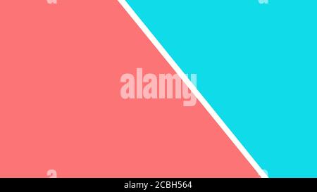 vektordarstellung eines abstrakten Rot und Blau mit Weiß Streifen Stock Vektor