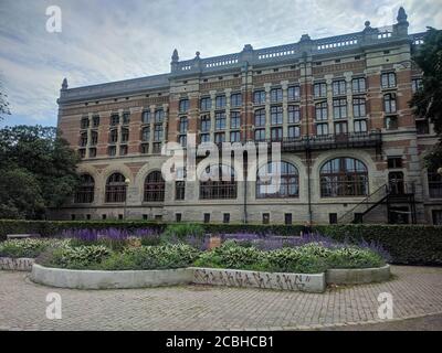 Göteborg, Schweden - Juni 18 2019: Die Ansicht der Universität Göteborg am 18 2019. Juni in Göteborg, Schweden. Stockfoto