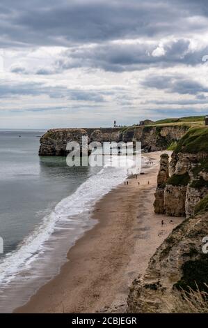 Marsden Bay, South Shields, Tyne and Wear, Großbritannien Stockfoto