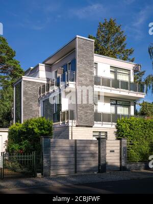 Moderner Luxus Appartement Gebäude Exterieur Stockfoto
