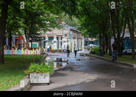 Telliskivi ist ein ehemaliger Industriekomplex und heute das kreative Zentrum Tallinns. Tallinn, Estland Stockfoto