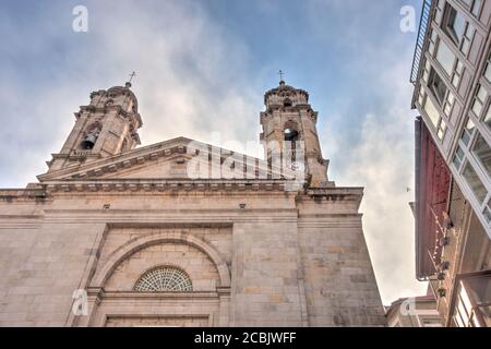 Vigo Stadtbild, Galicien, Spanien Stockfoto