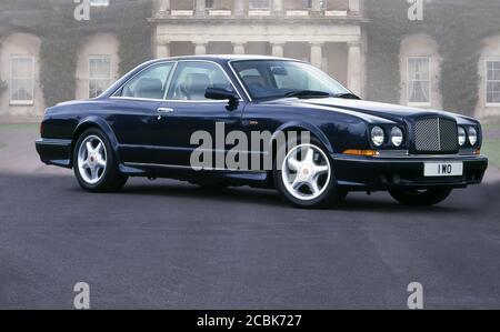 2001 Bentley Continental Turbo R bei Goodwood House. Stockfoto