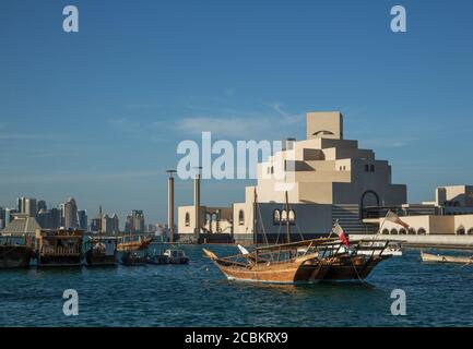 Das Museum für islamische Kunst in Doha, Katar Stockfoto
